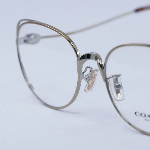 🕶️ New Coach HC5095 9005 Eyeglasses - Gold Frame 54mm - Picture 9 of 12